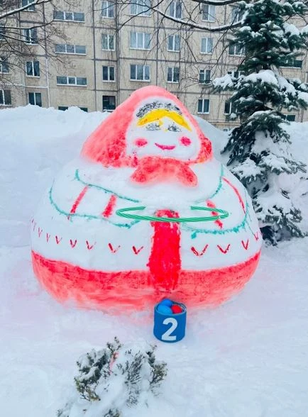 В Чебоксарах подвели итоги городского конкурса-фестиваля снежных построек «Зимняя фантазия»!   В это