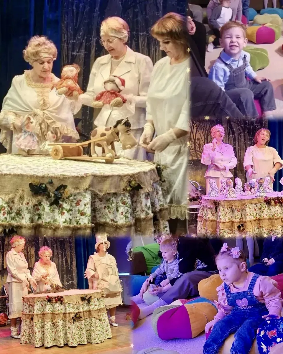 ✨ Настоящий праздник в театре! ✨
Группа «Мальвина» отправилась в гости к чудесному театру на подушка
