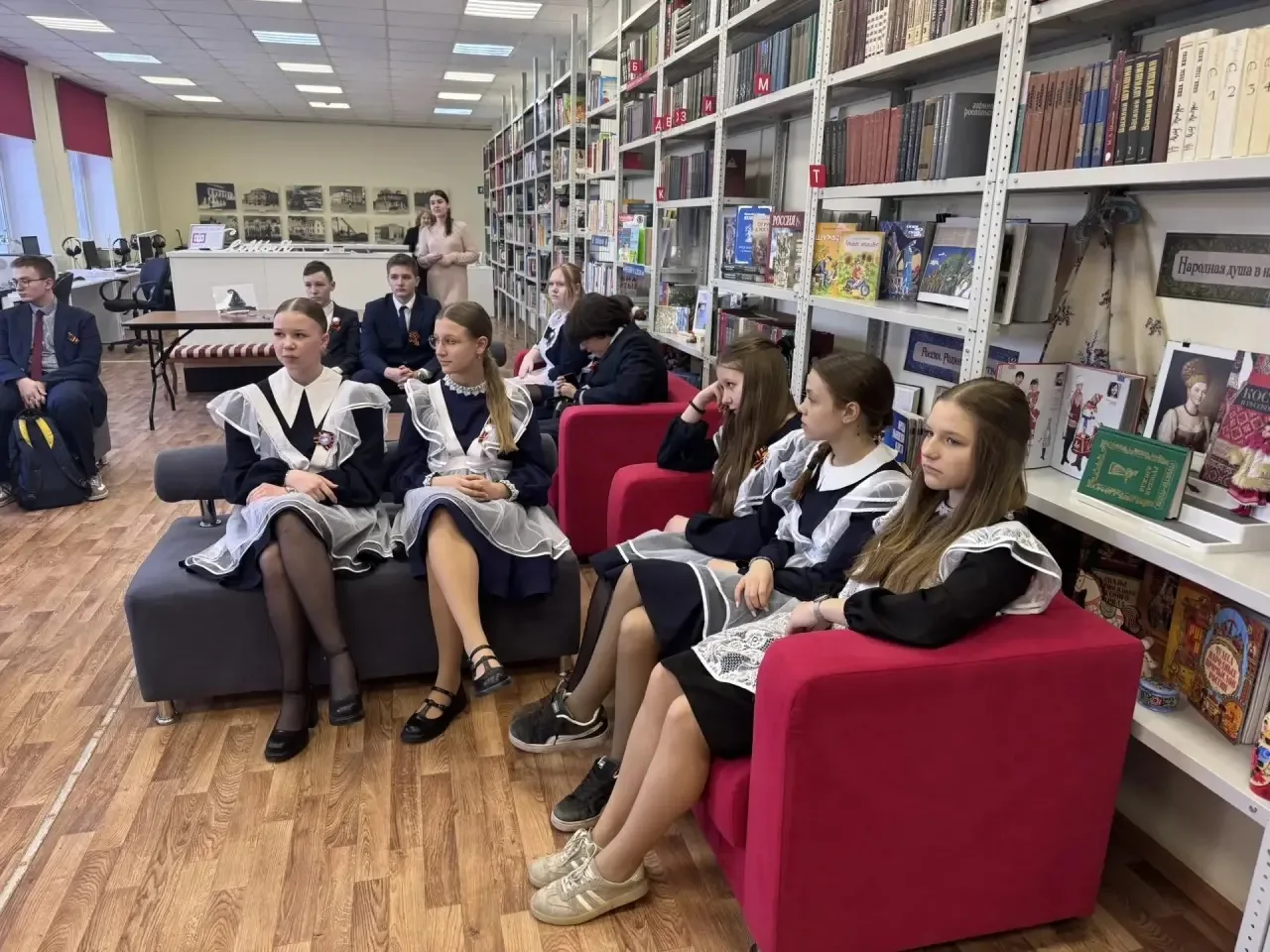 📚 Литературное путешествие  ✨На днях ученики 8А класса отправились в увлекательное путешествие "Лите