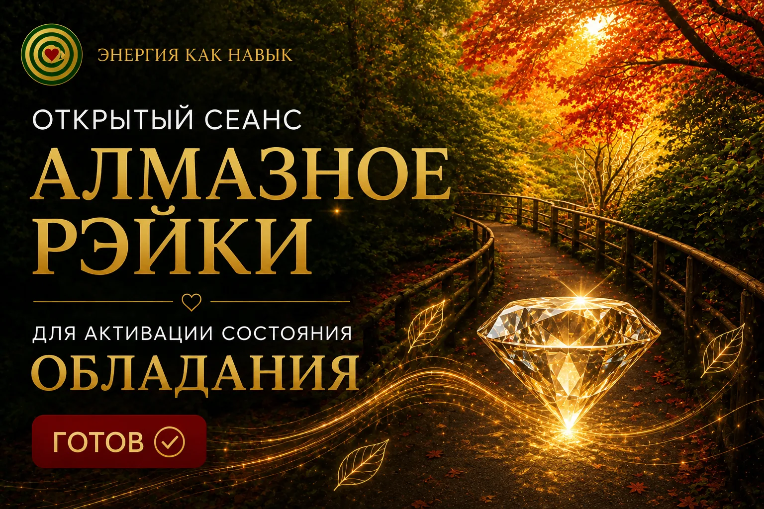 💎Сеанс Алмазное Рэйки готов
