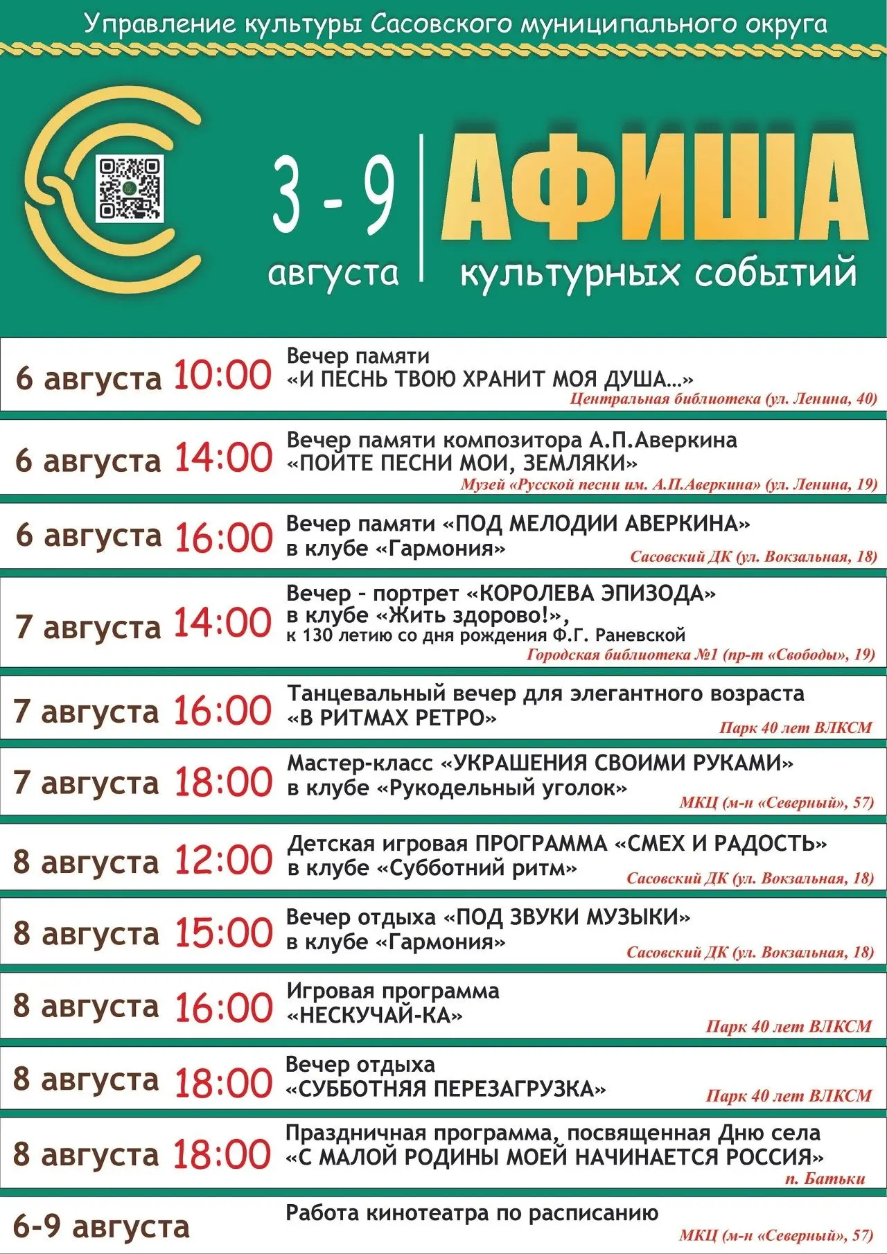 Медиа публикации