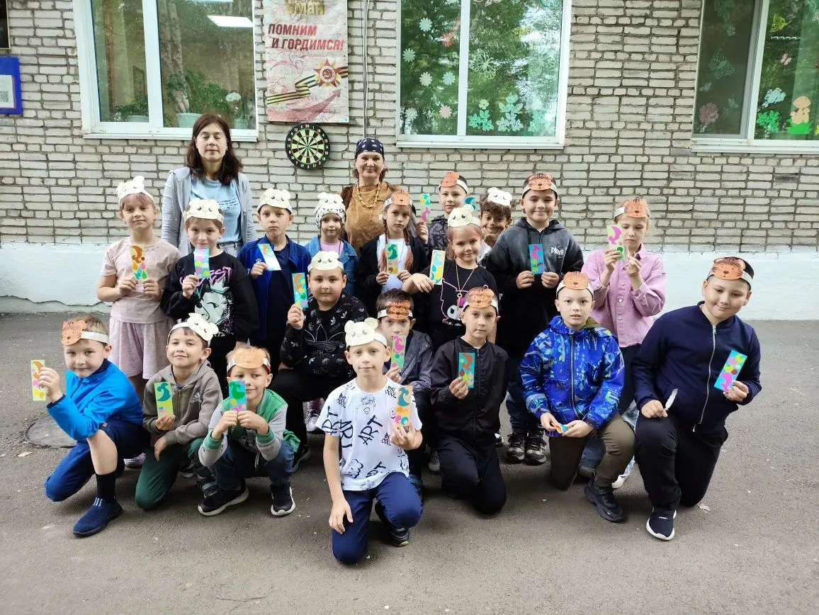Увлекательно и интересно прошло мероприятие для 1 отряда в районной библиотеке.