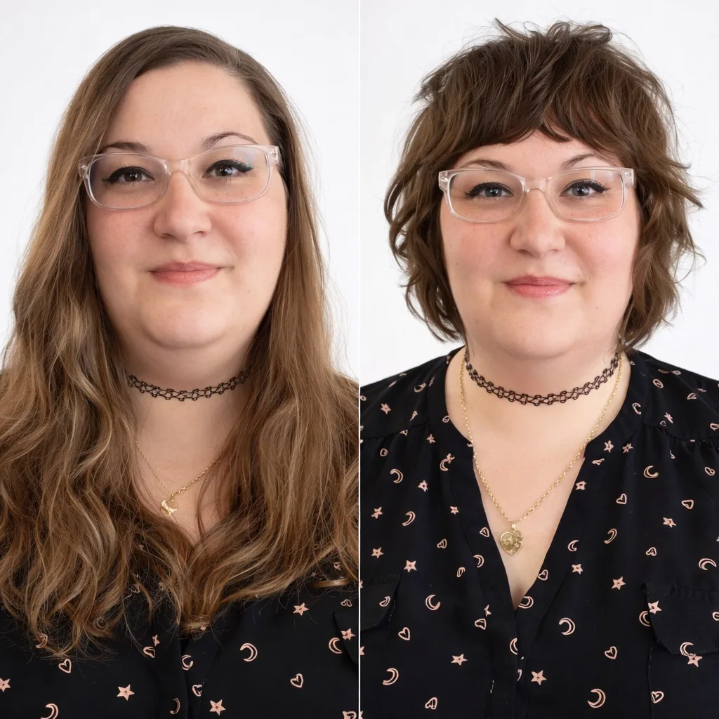 💇‍♀️Рубрика ДО/ПОСЛЕ голосуем девочки