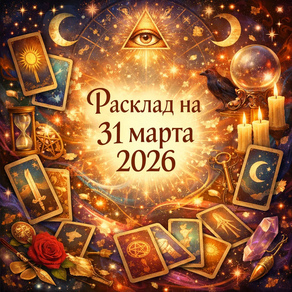 Расклад на 31 марта 2026