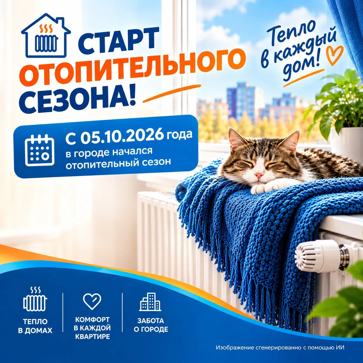 🔴 СТАРТ ОТОПИТЕЛЬНОГО СЕЗОНА: ЧТО НУЖНО ЗНАТЬ