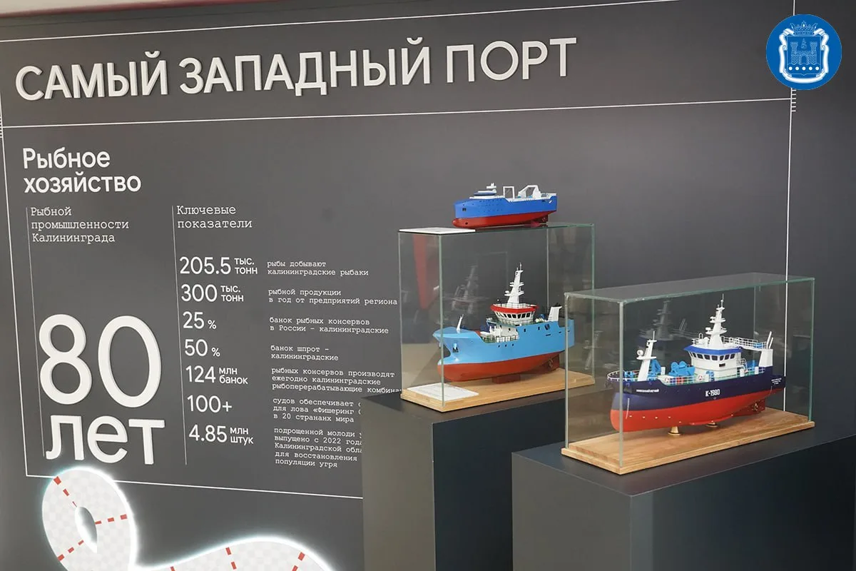 Алексей Беспрозванных представил выставку региона на Днях Калининградской области в верхней палате Ф