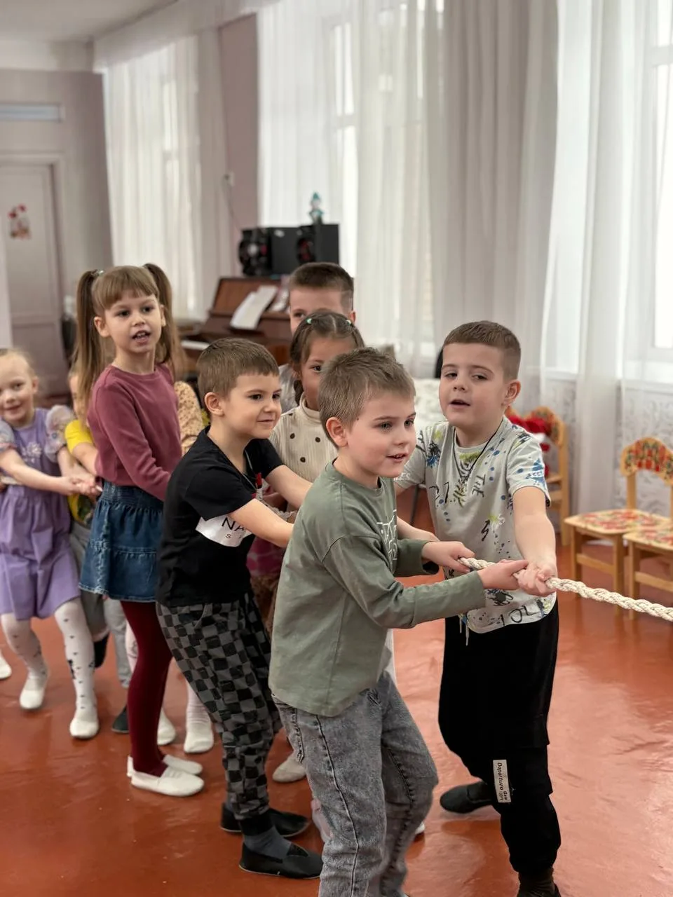 "Зимние забавы" в группе детей 6-7 лет