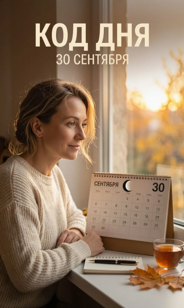 КОД ДНЯ: 30 СЕНТЯБРЯ 🔑