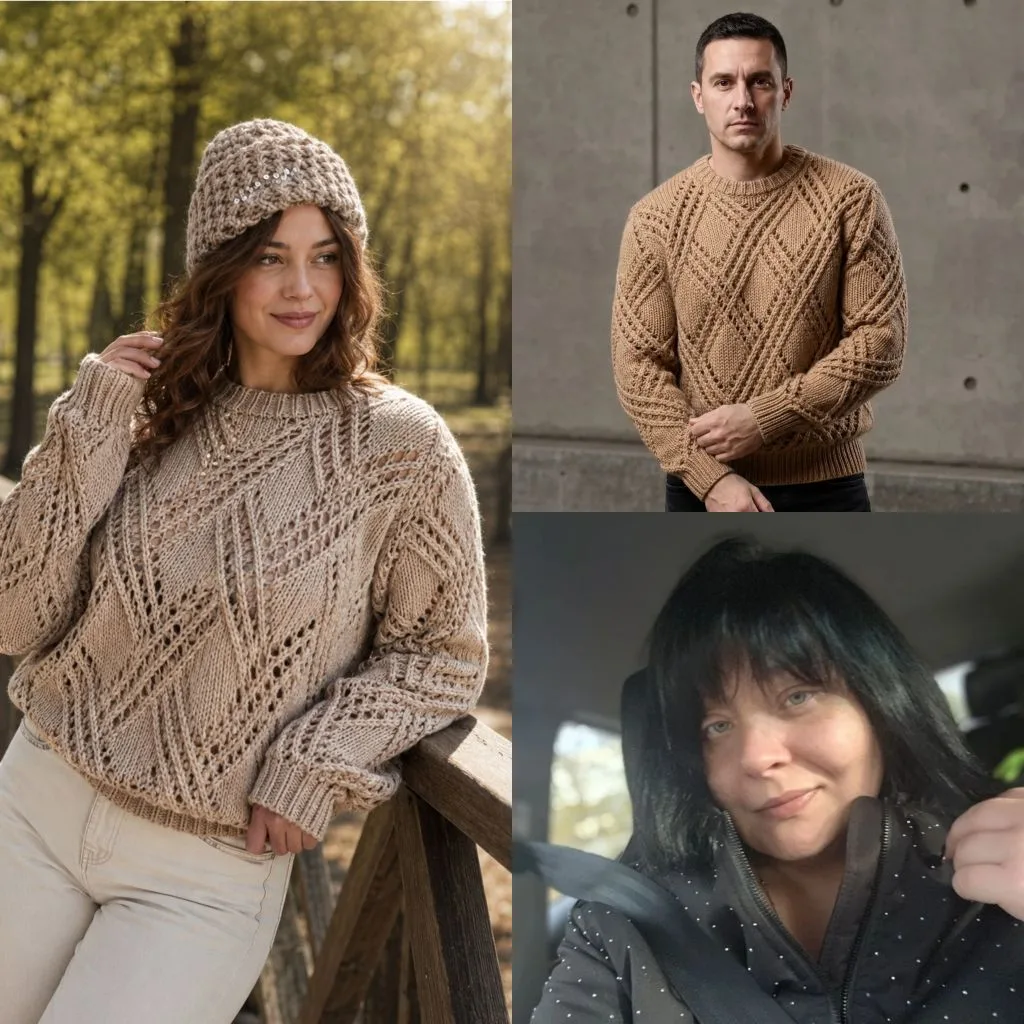 МК 7️⃣ 15-16.06 - джемпер в стиле Jil Sander спицами