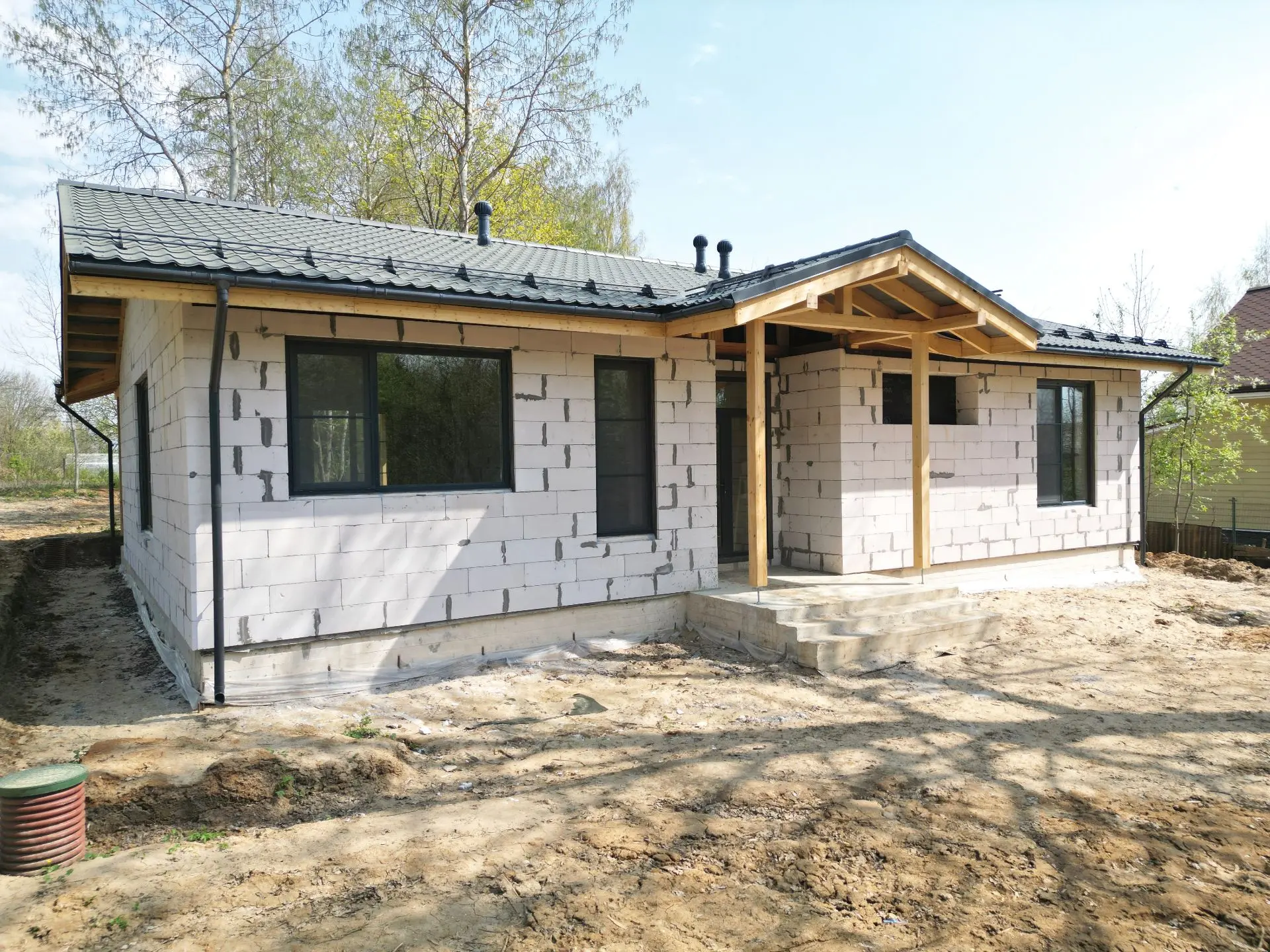ТОП материалов для отделки дома из газобетона 🏠