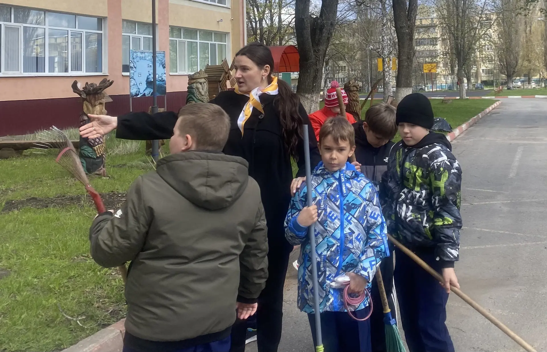Всероссийская неделя субботников: мы за чистоту! 🧽В нашей школе стартовала Всероссийская неделя субб