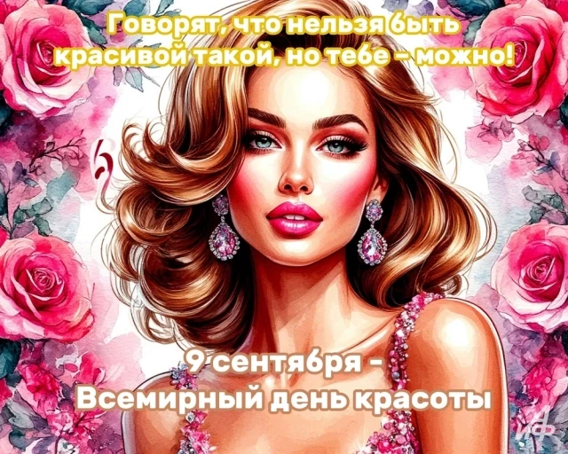 9 сентября — Всемирный день красоты ✨