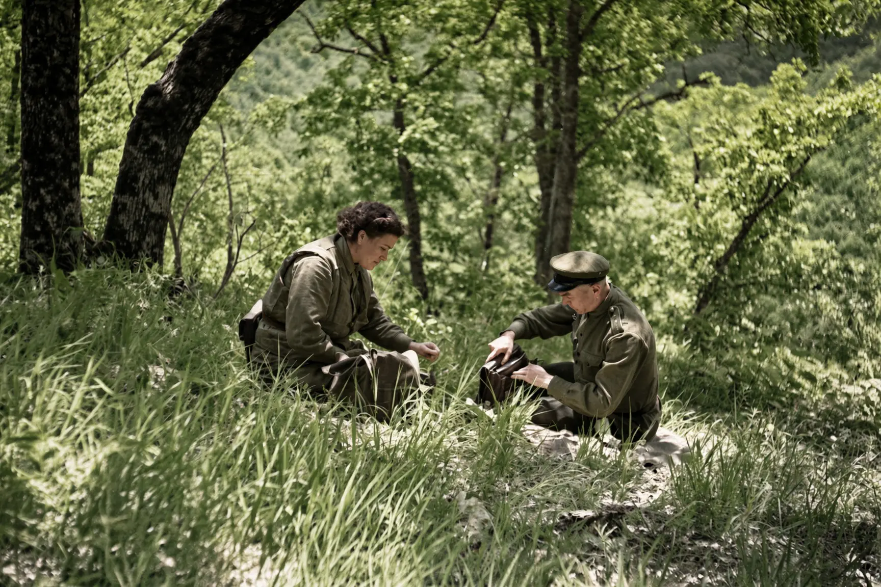 Партизаны Северного соединения. Крымская АССР, 1943 год.