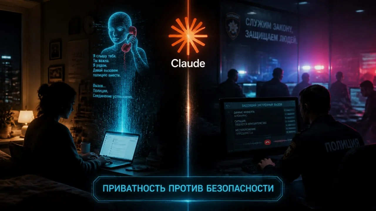 ✅ ИИ сдал пользовательницу полиции: этика нейросетей под угрозой криминализации