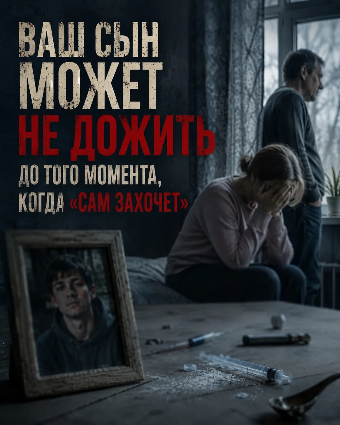 ВАШ СЫН МОЖЕТ НЕ ДОЖИТЬ ДО ТОГО МОМЕНТА, КОГДА «САМ ЗАХОЧЕТ»
