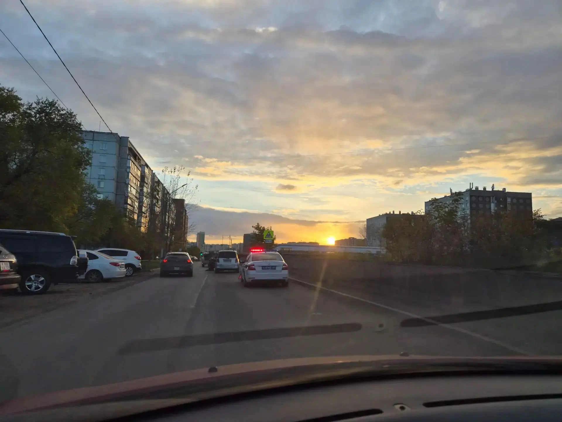 ДТП с мотоциклистом произошло на пр.Молодежный. Сезон хрустов же закончился?