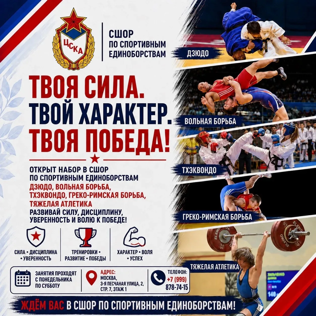 Спортивная школа (олимпийского резерва по спортивным единоборствам)