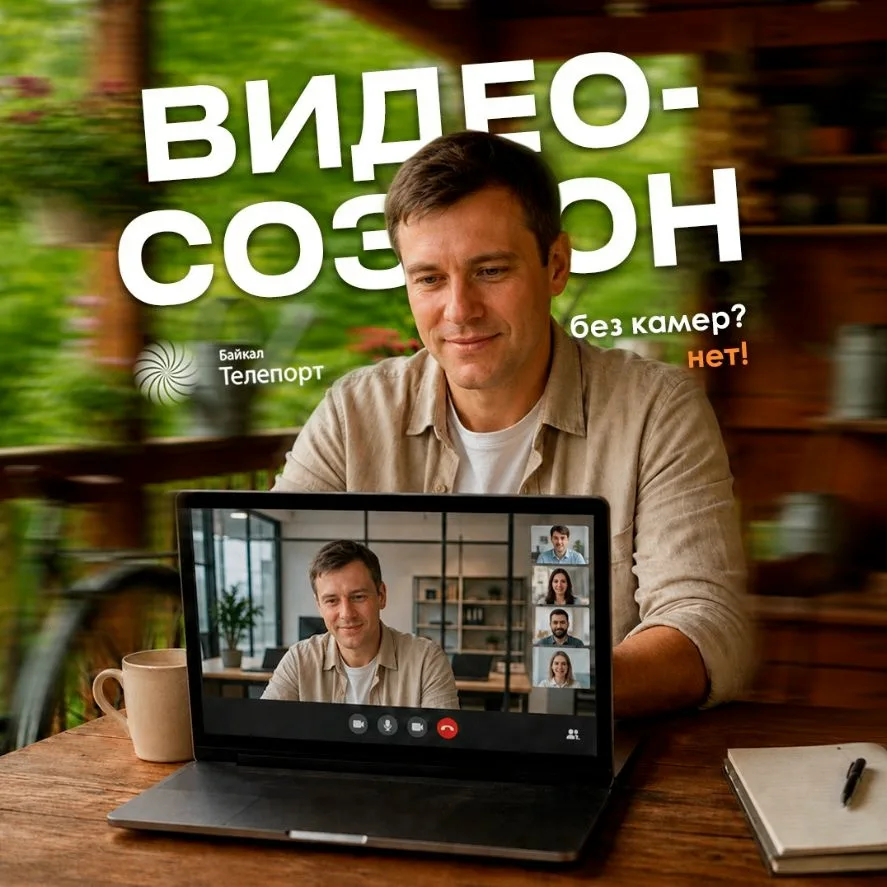 Не выключайте камеру даже на даче 
Стесняетесь заднего фона или не хотите показывать, откуда подключ