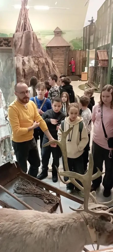 5 «Г» класс отправился в увлекательное путешествие во времени, посетив музей, который хранит историю