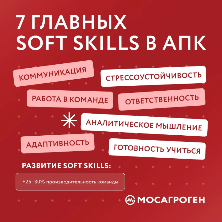 Разбираем 7 главных soft skills в АПК 👥