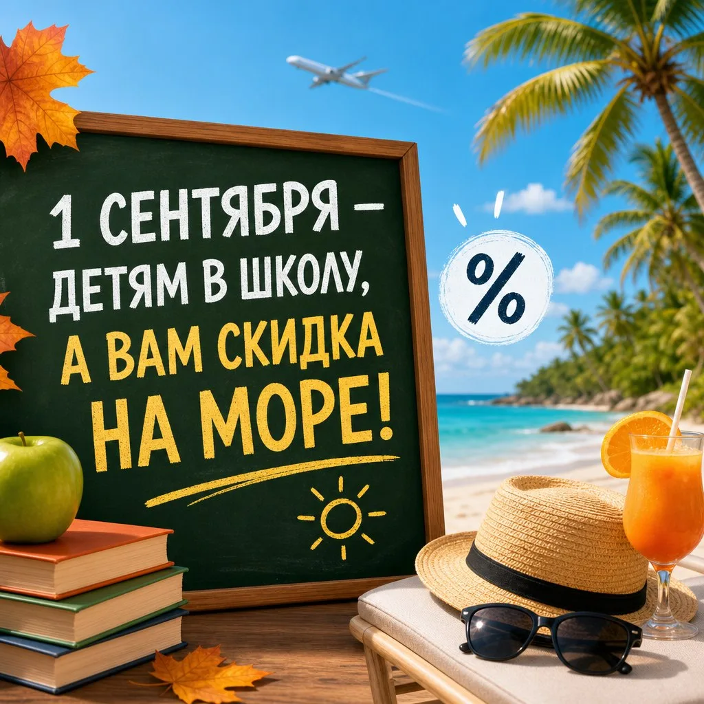 Пока школьники возвращаются за парты, мы нашли отличный повод присмотреть себе отпуск п...