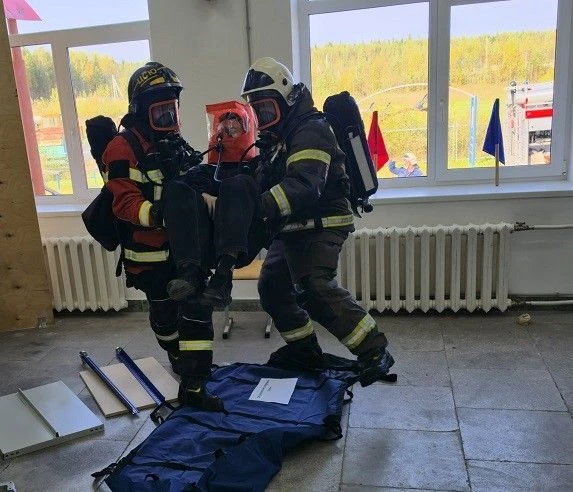 Тренировка без предупреждения. Как пожарные готовятся