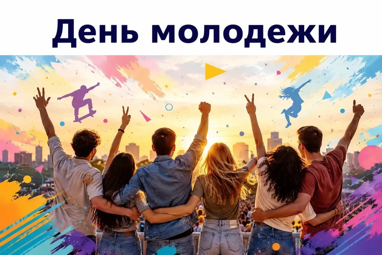 ДЕНЬ МОЛОДЕЖИ РОССИИ 

💫День молодежи — официальный российский праздник, посвященный молодым людям,