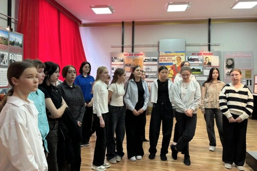 В музее Солдата Великой войны  прошёл музейный урок мужества  «Женщины нашего села- участницы войны»