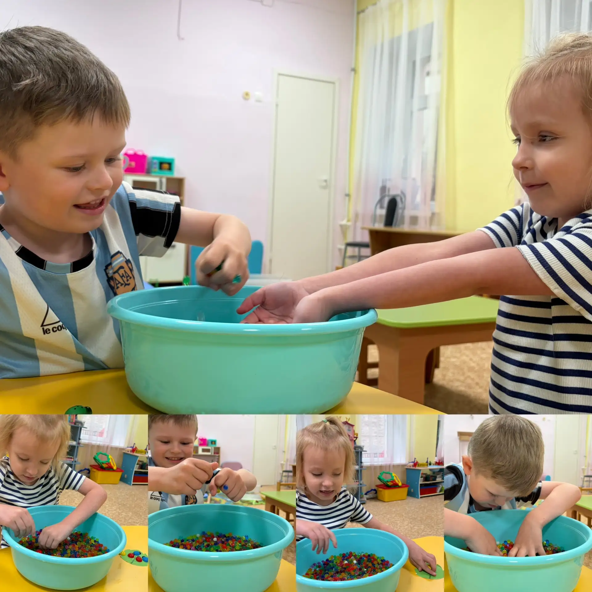 🎉 Сенсорное приключение в нашей группе! 🎉