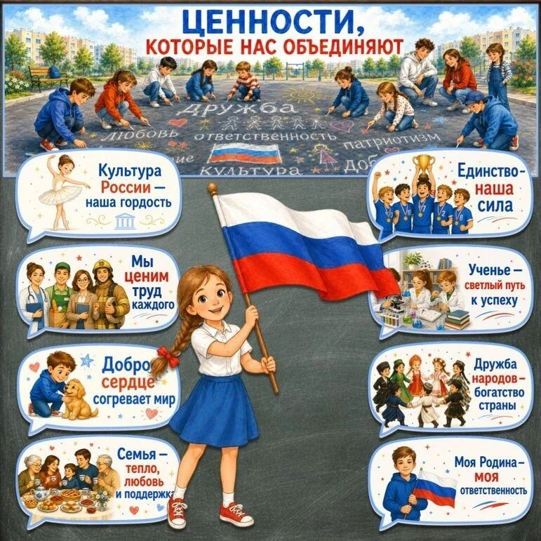 Ценности, которые нас объединяют!