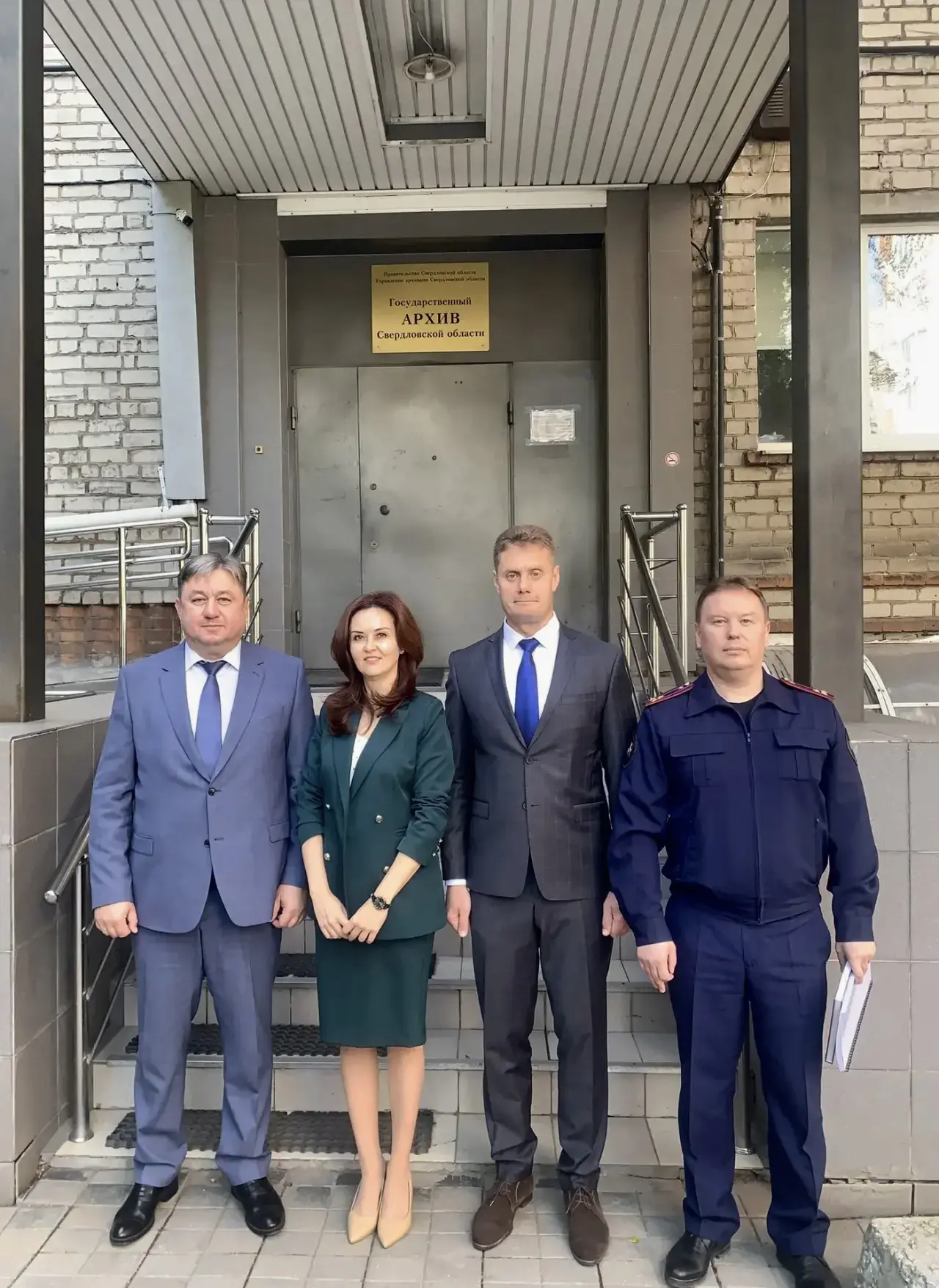 🔸Сегодня Государственный архив Свердловской области с дружественным визитом посетил ру...