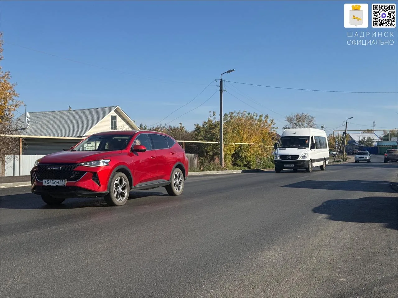 🚧Дорожные работы в поселке Осеево – на контроле Комитета по строительству и архитектуре