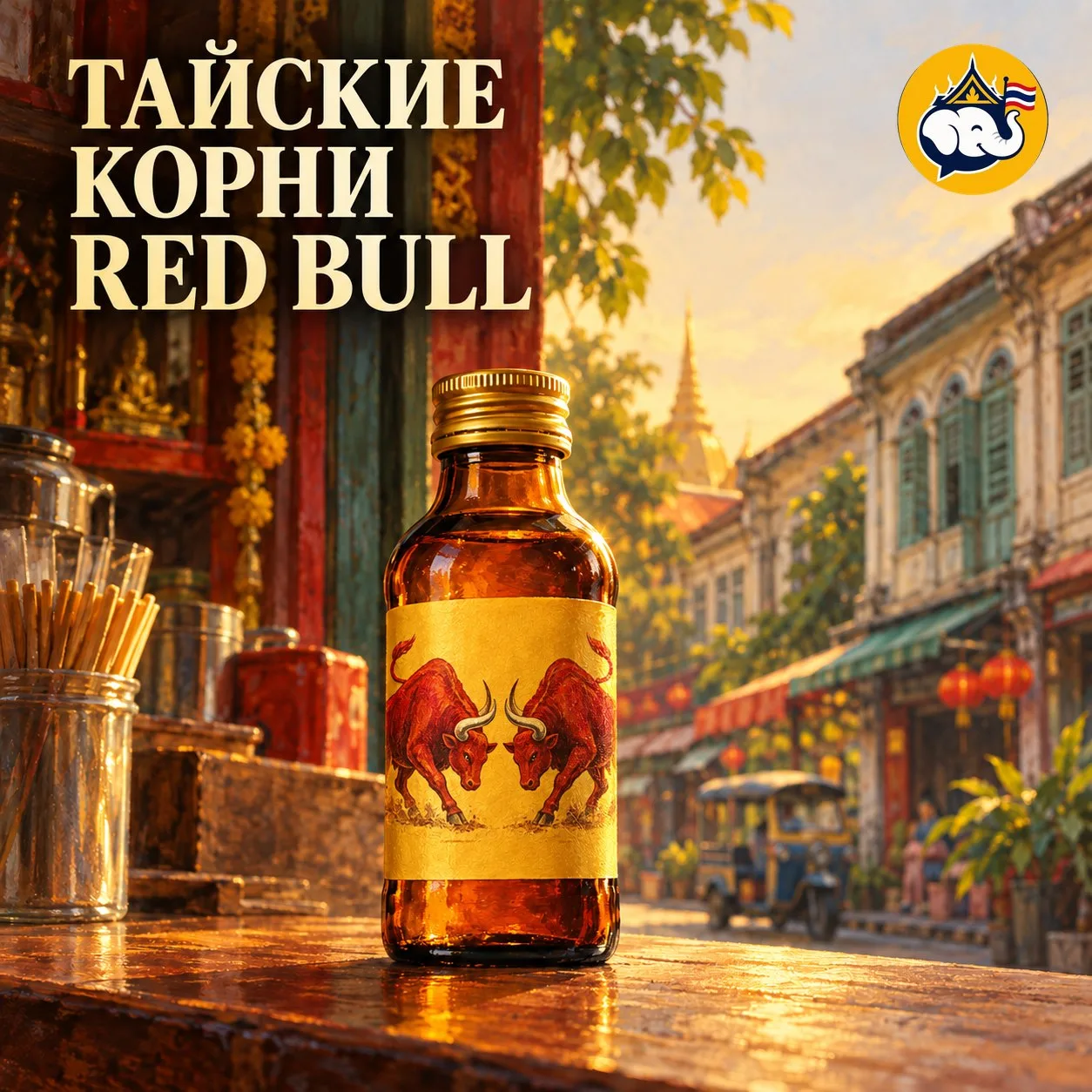 🇹🇭 Как тайский напиток стал Red Bull?
