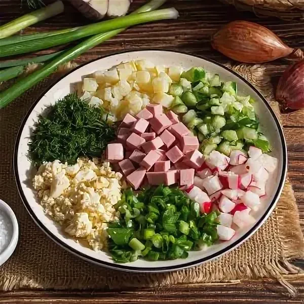 🍲 📈В Башкирии набор для окрошки на 4 порции подорожал на 9%, до 744 рублей, по данным сервиса «Чек