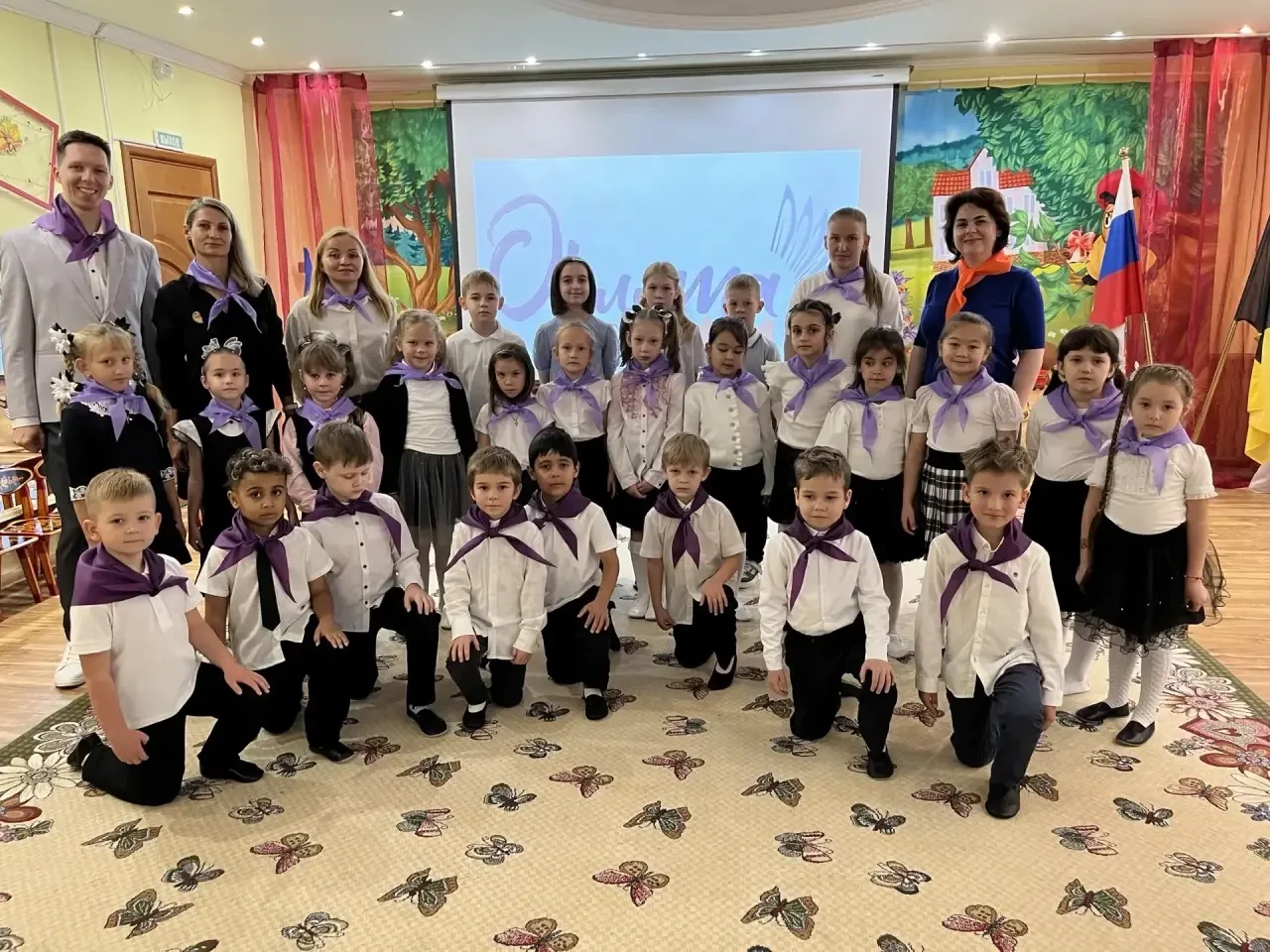 🎉 Посвящение в «Орлята-дошколята»: первые шаги в большой команде! 🎉