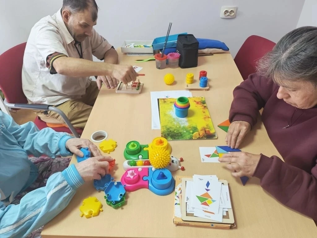 💫Поддержание когнитивной активности  🏡В Дрюцком психоневрологическом интернате прошло занятие под на