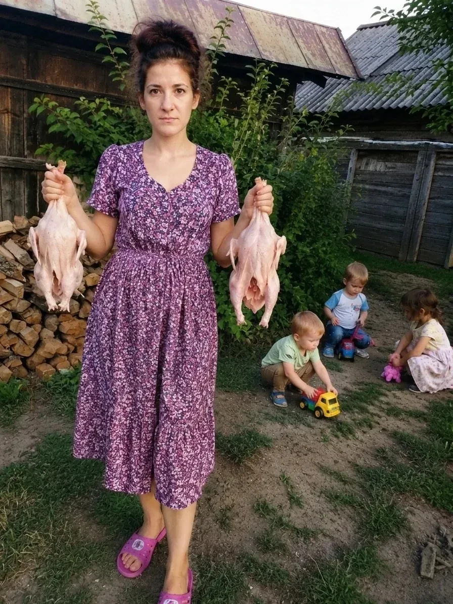 Богатый отец, узнав о грядущем пополнении – тройне у его сына от деревенской избранницы, – в ярости 
