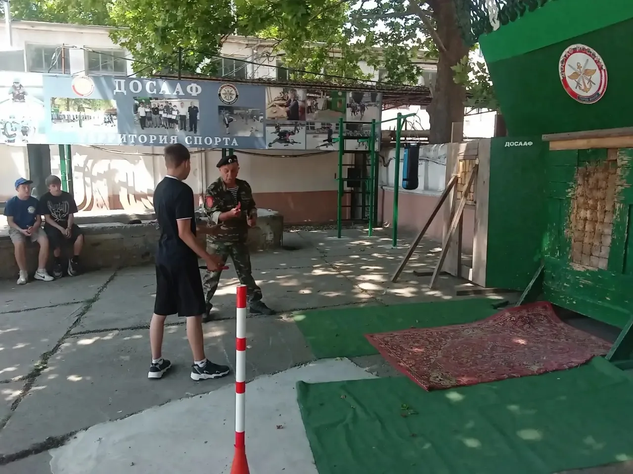 13.06.2026
Алексеевское СКО 

Казак-наставник Меркель Сергей Алексеевич провел очередное занятие по 