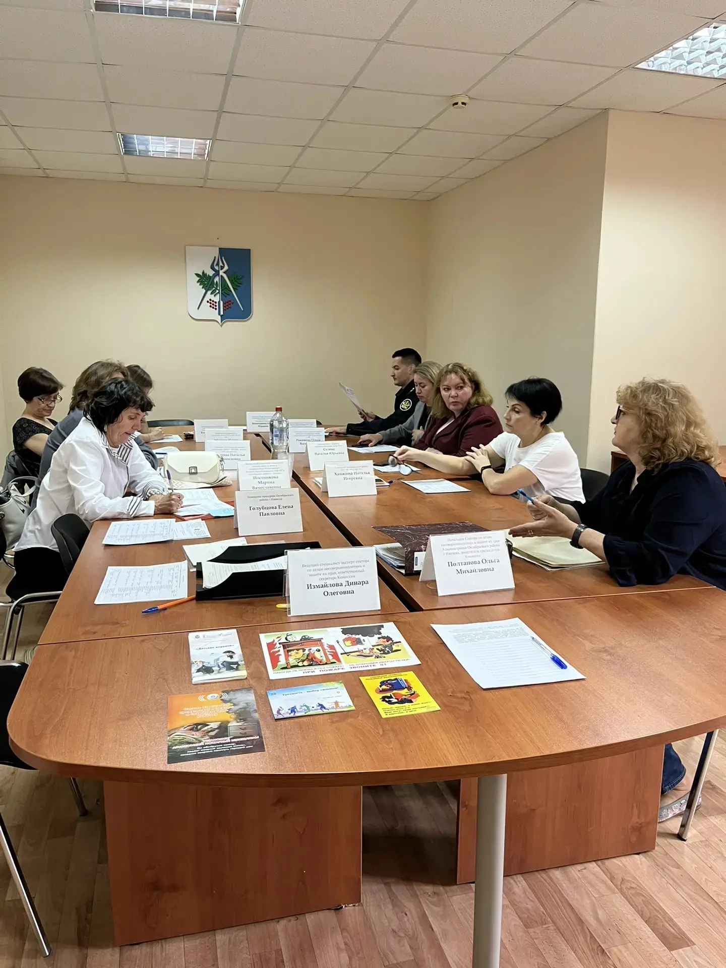 ⚖️ Безопасность, профилактика и поддержка: в Октябрьском районе Ижевска состоялось очер...