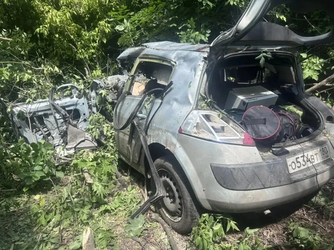 ❗Появились фото с мест обстрелов гражданских авто на дорогах ЛНР