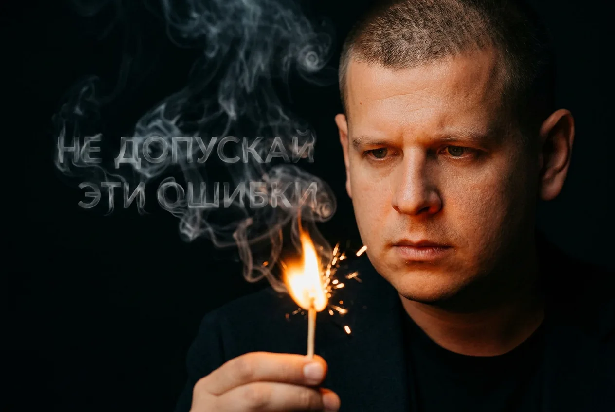 🔥 Третий эфир уже сегодня!

И сегодня мы поговорим о самых частых ошибках, из-за которых люди:

- с