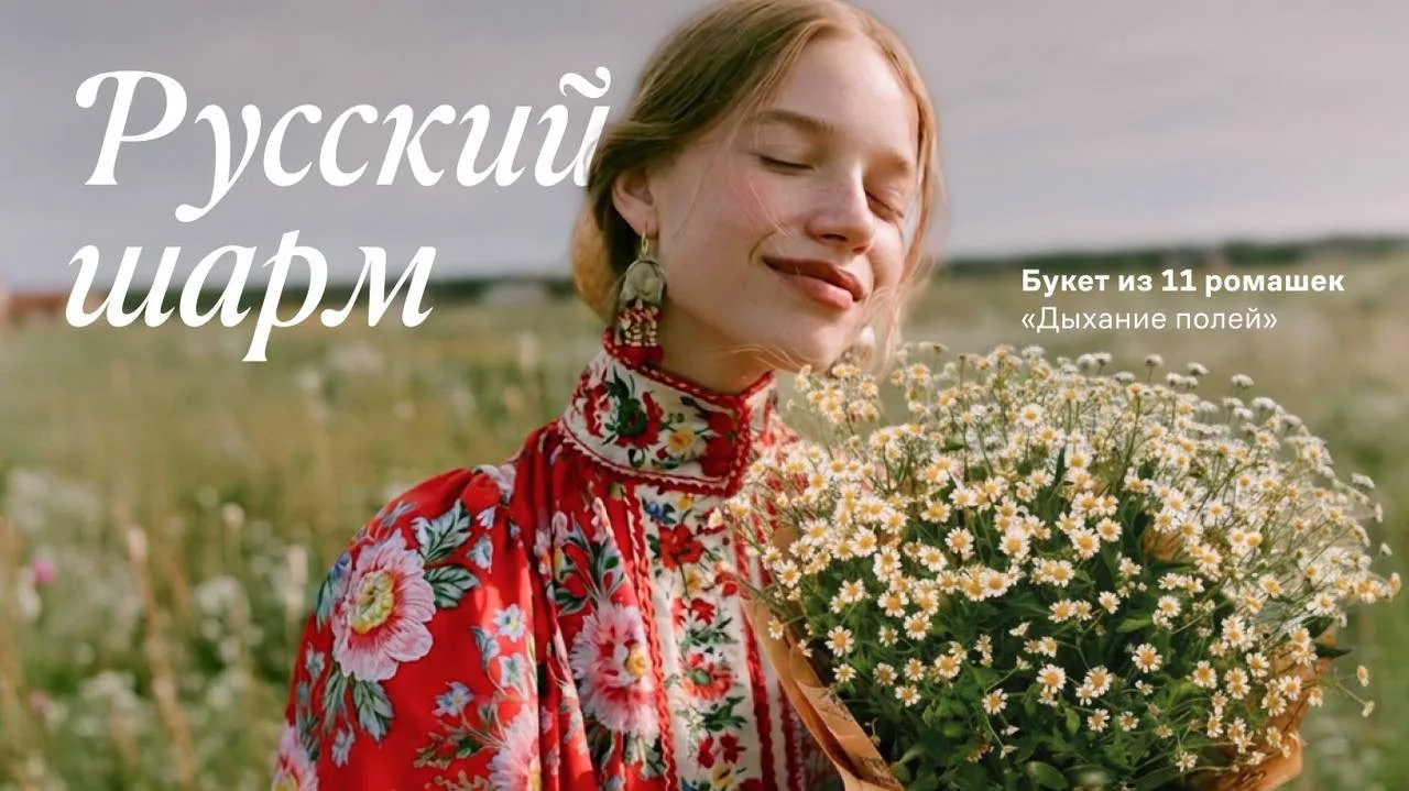 Вы тоже заметили, как русский стиль снова появляется повсюду? ☀️

Мы тоже подхватили эту волну и соб