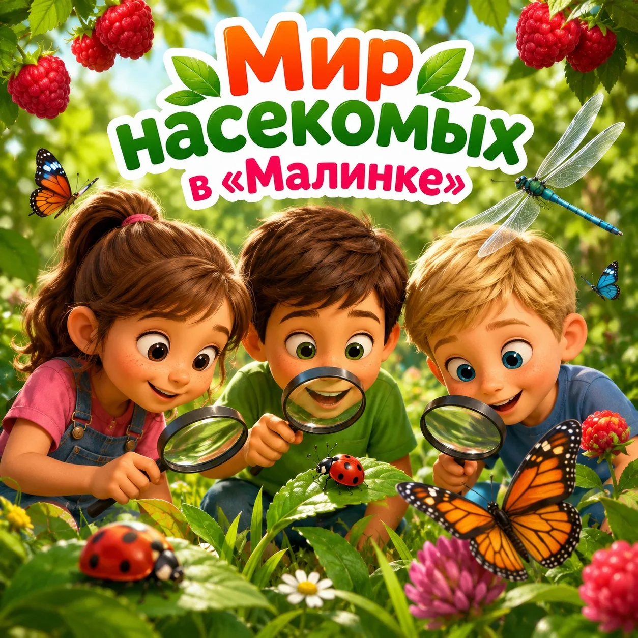 🦋🐝 Удивительный мир насекомых в «Малинке»! 🐞🦗

В нашем детском саду «Малинка» прошел увлекательн