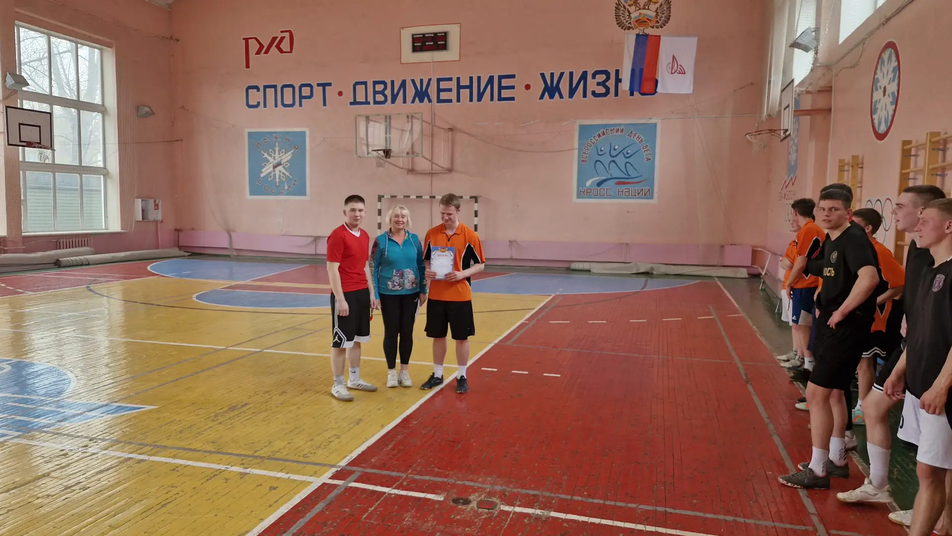 26 марта 2026г. в филиале РГУПС в г. Воронеж был проведен турнир по мини-футболу среди юношей очного
