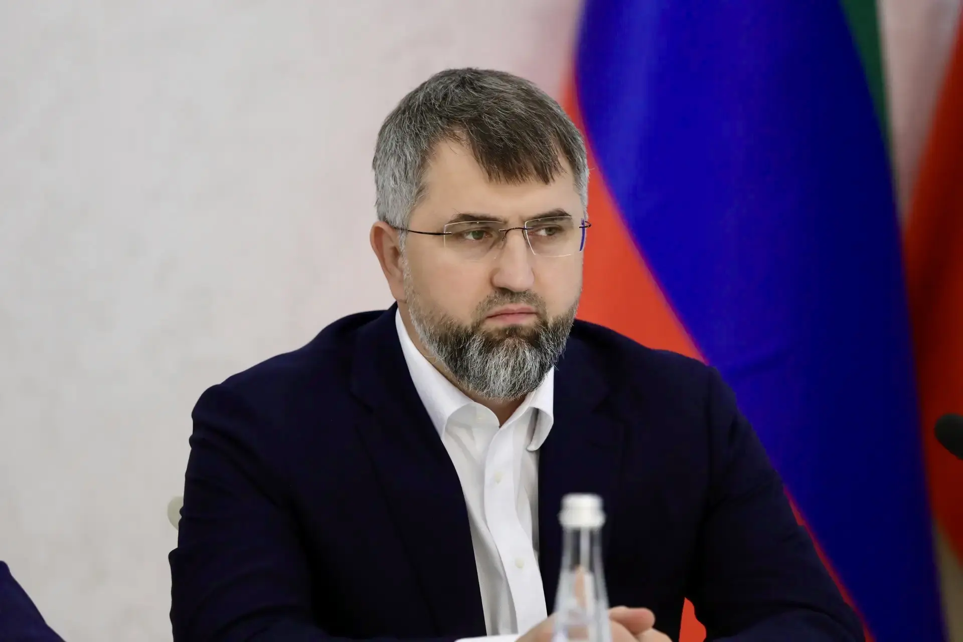 Председатель Правительства РД Магомед Рамазанов поздравил Муфтия РД, шейха Ахмада Афанд...