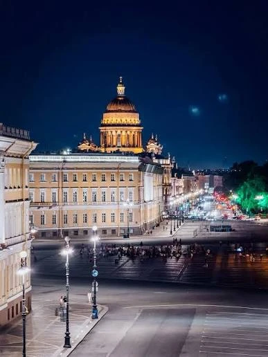 🌙 Спокойной ночи, Санкт‑Петербург! 🌙