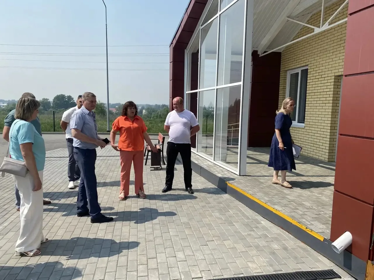 Лыжную базу в Верх-Туле посетил временно исполняющий обязанности главы Новосибирского района Юрий Са