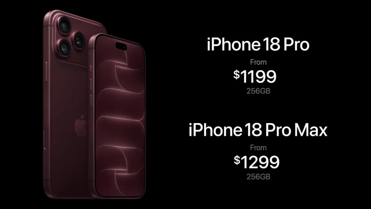 ⚡️ Появились ЦЕНЫ на новую линейку —  iPhone 18 Pro за 1199 долларов и iPhone 18 Pro Ma...