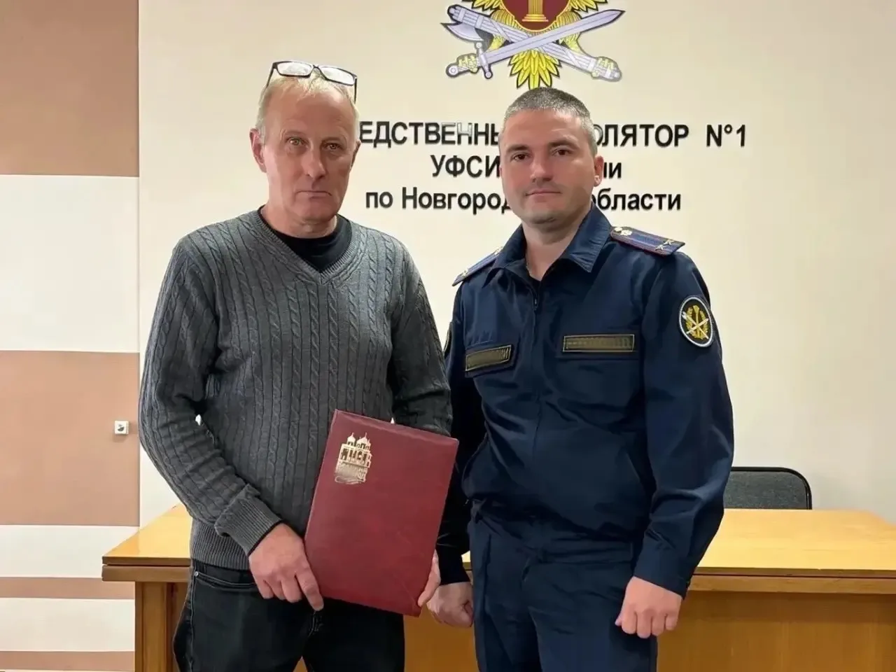 От стажера до заместителя начальника: в СИЗО-1 поздравили с 60-летием ветерана службы О...