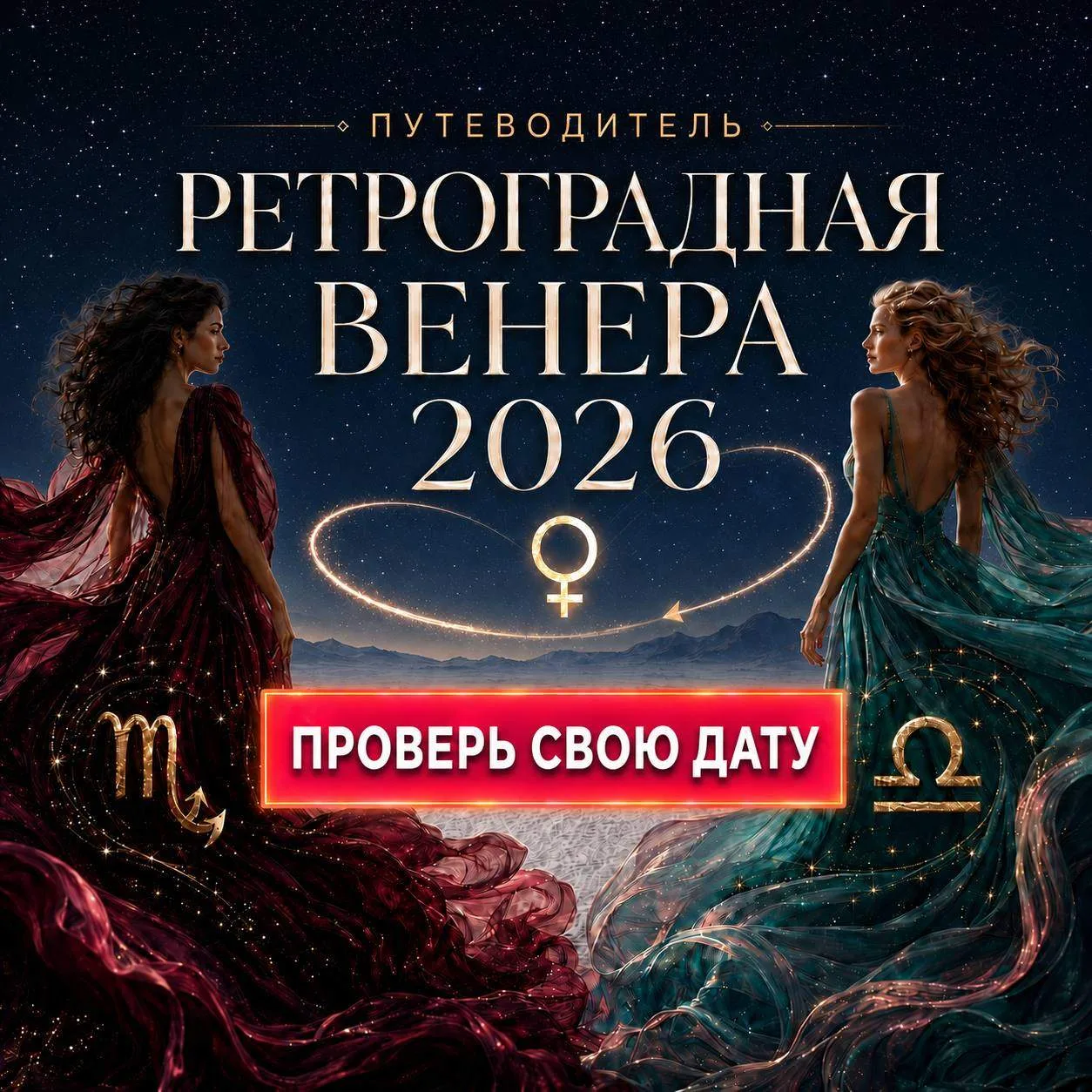 🧨РЕТРОГРАДНАЯ ПЕТЛЯ ВЕНЕРЫ.
